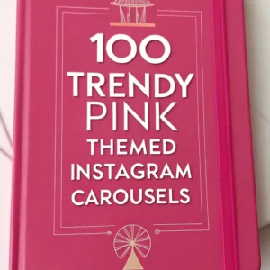 100 Trendy Pink-Themed Instagram Carousels