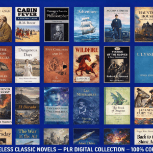 digital collection of 1,000 enduring & renowned classic novels