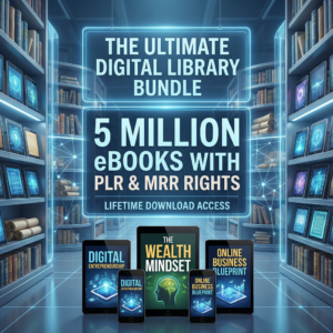 5 Million eBook Collection | Private Label Rights & Master Resell Rights