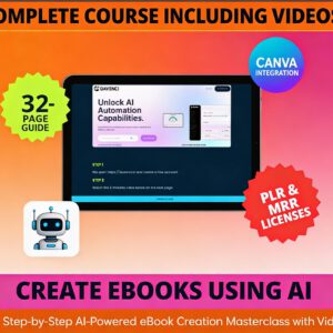 AI-Powered Complete eBook Generation
