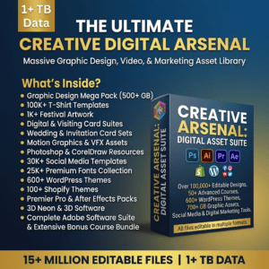 The Massive E-commerce Design,Video Editing,Digital Marketing Package