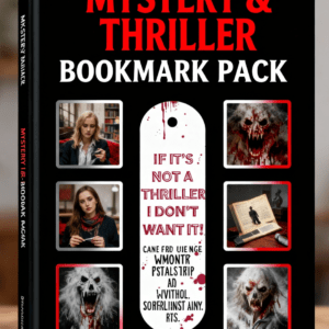Mystery & Thriller Bookmark Pack