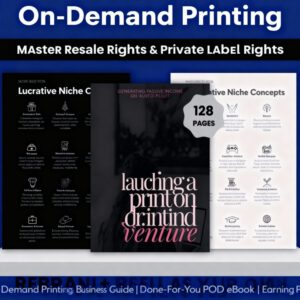 Guide to Starting a Print on Demand Business