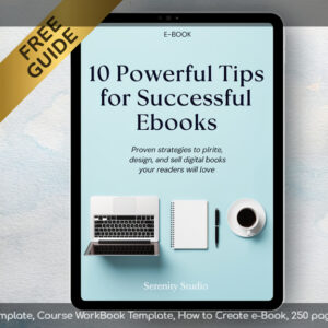 Templates for eBooks, Course Workbooks in Canva: How to Make an eBook