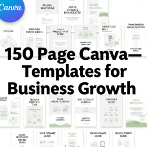 Editable Canva Templates for eBooks,Course Workbooks