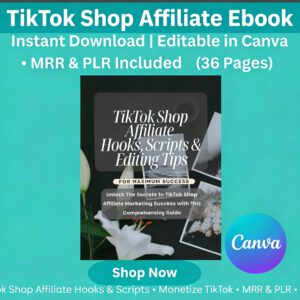 Turn TikTok into Profit: Shop Affiliate Hooks and Video Scripts