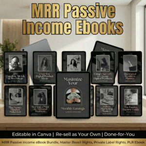 Passive Income eBook Bundle with Master Resell Rights