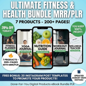 PLR eBook Bundle: Fitness,health